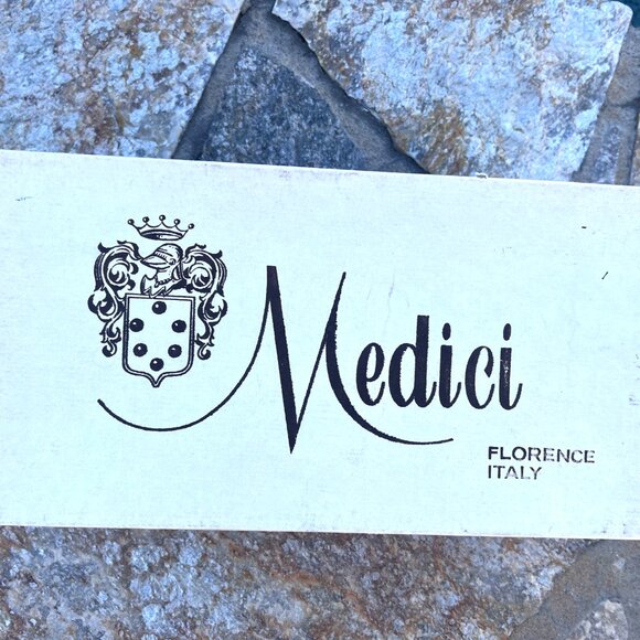 60's NWT Medici Leather Heels - Sandals - Made in Italy - Size 9 - Picture 4 of 10